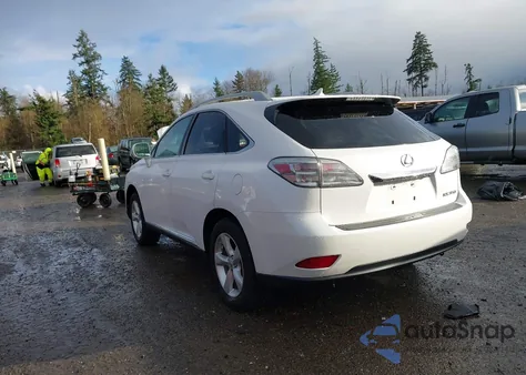 2011 Lexus Rx 350 z USA, uszkodzony, nr VIN 2T2BK1BA4BC082771